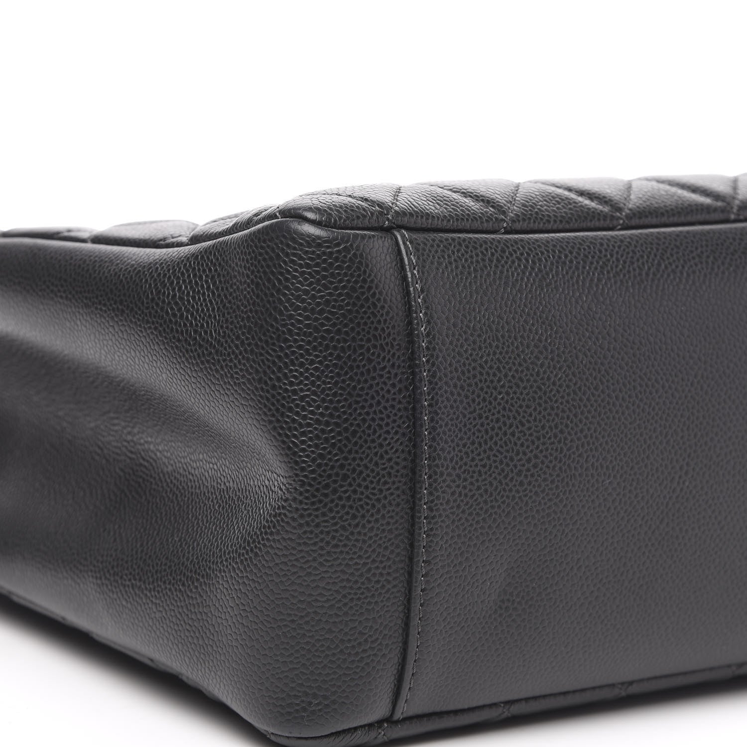 Chanel Caviar Quilted Grand Shopping Tote GST Black 8 of 12