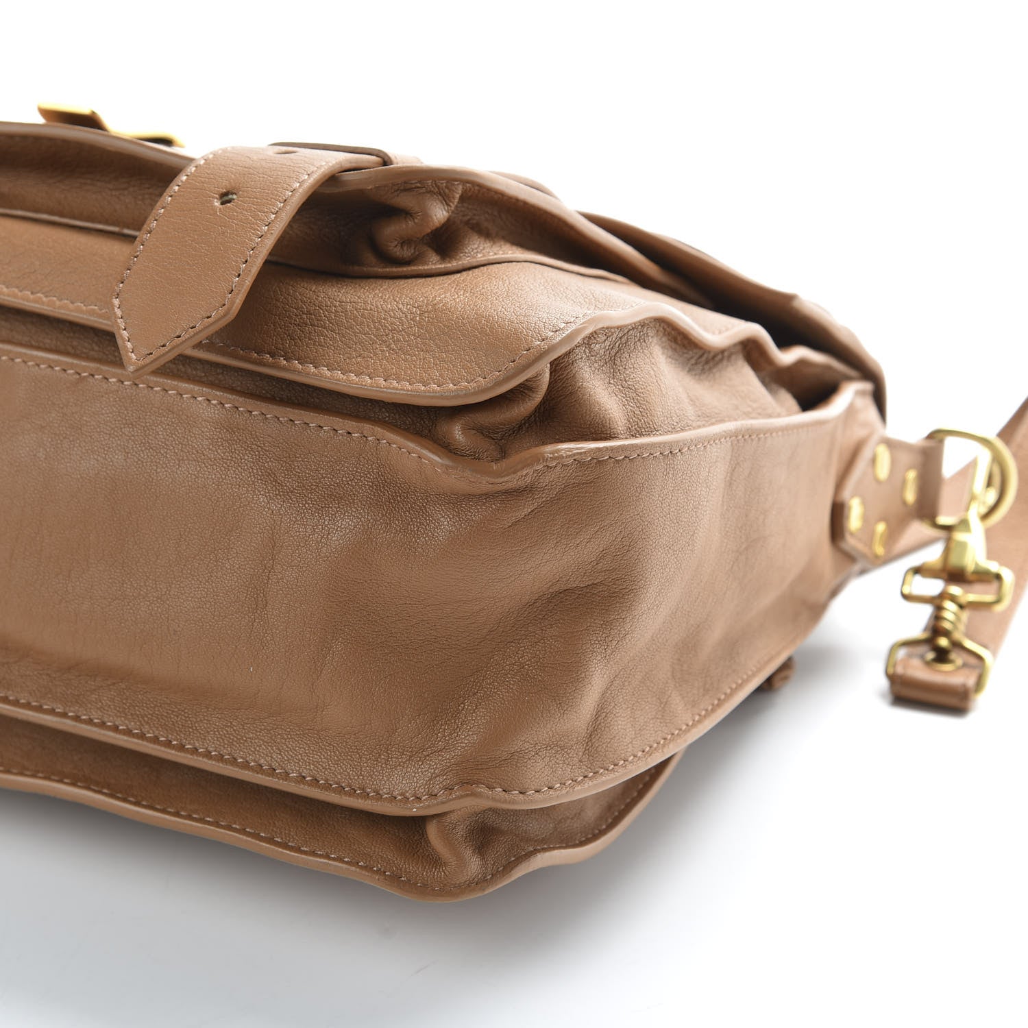 Proenza Schouler Lambskin PS1 Satchel Dune 9 of 10
