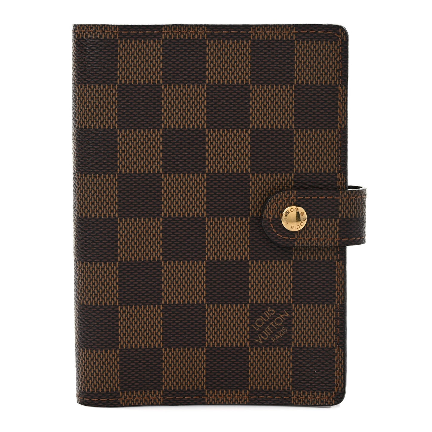 Damier Ebene Small Ring Agenda Cover