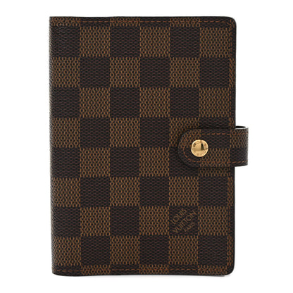 Louis Vuitton Damier Ebene Small Ring Agenda Cover 1 of 6