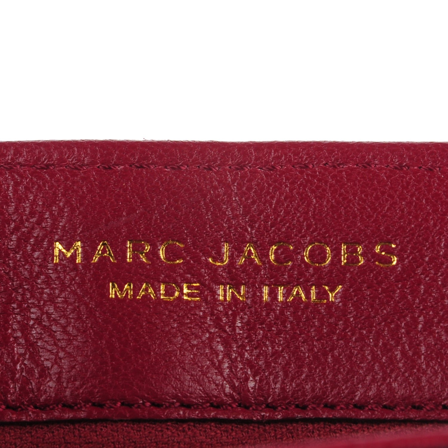Marc Jacobs Lacquered Lambskin Quilted The Large Single Flap Bordeaux 8 of 10