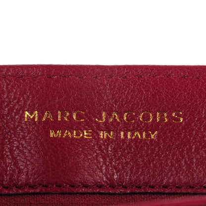 Marc Jacobs Lacquered Lambskin Quilted The Large Single Flap Bordeaux 8 of 10