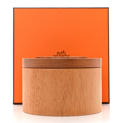 Hermes Mahogany Wood Ex-Libris Twilly Box 7 of 7