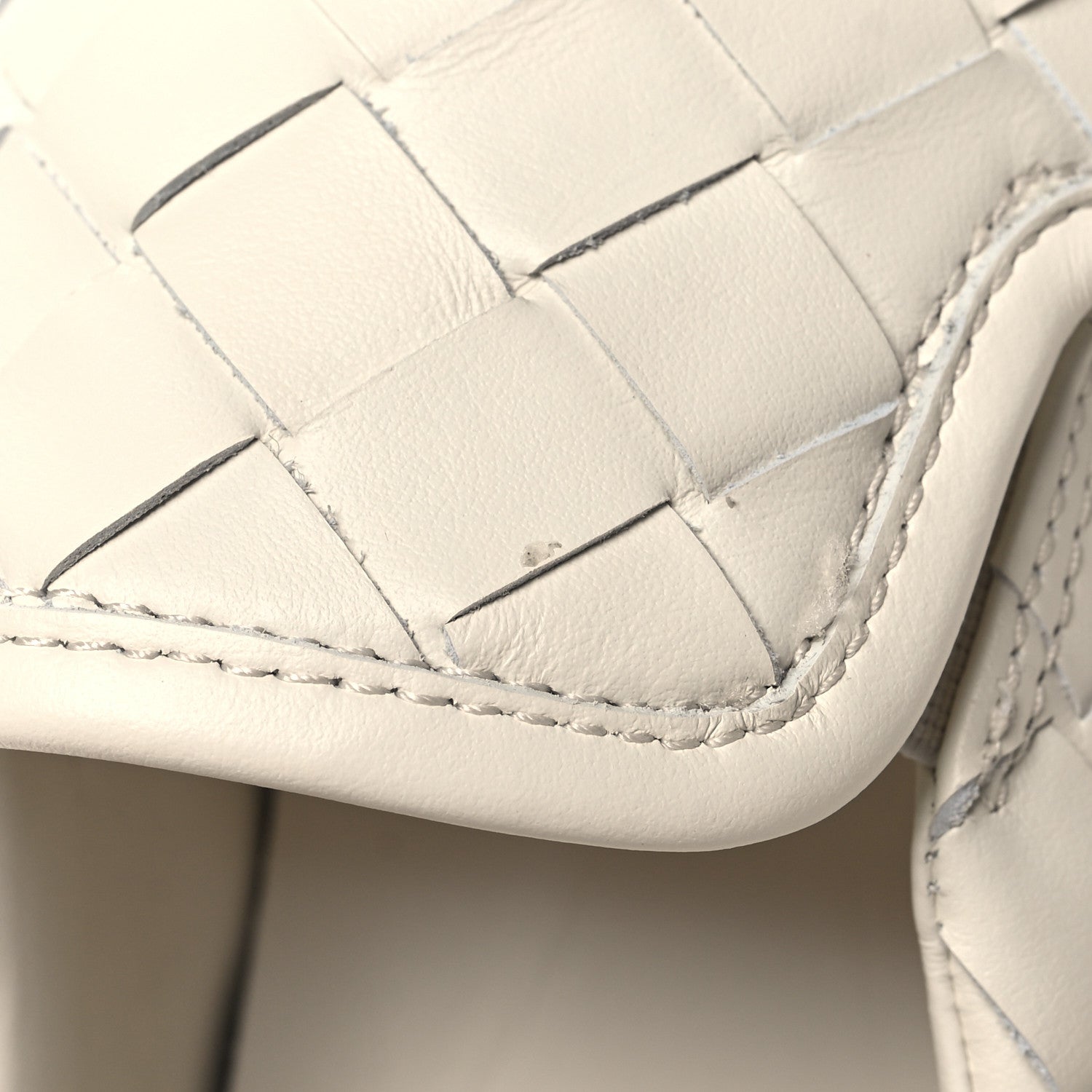 Bottega Veneta Nappa Intrecciato Slip On Sneakers 39 White 9 of 10