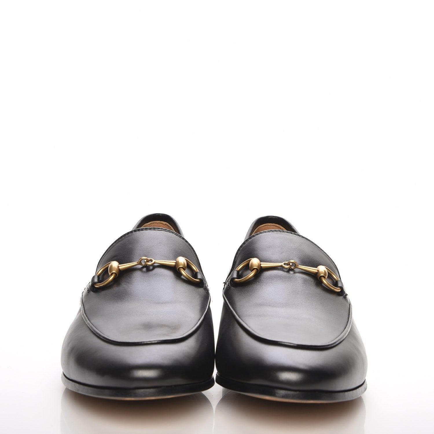 Gucci Calfskin Jordaan Loafers 39 Black 2 of 9