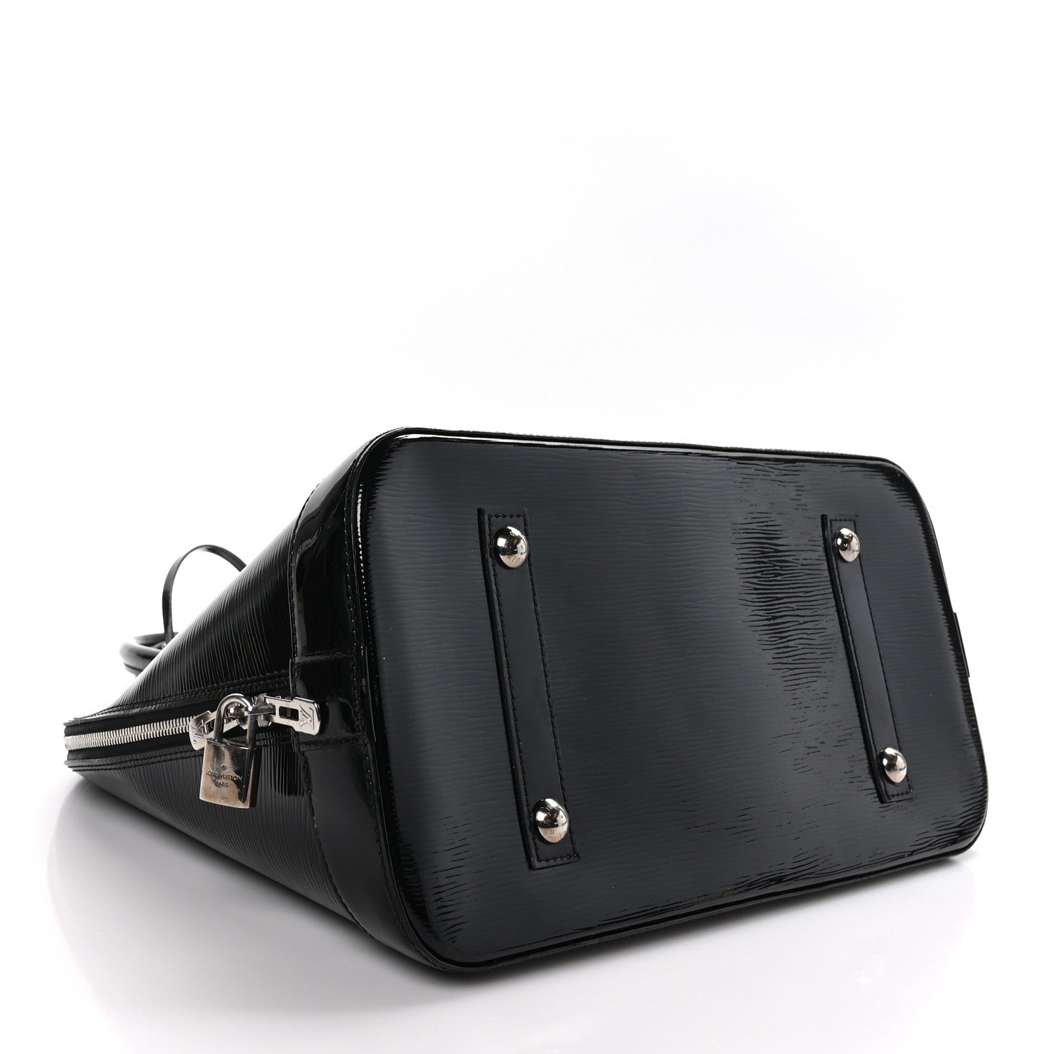 Louis Vuitton Epi Electric Alma MM Black 4 of 12