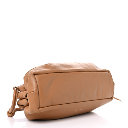Mansur Gavriel Lambskin Cloud Mini Clutch Caramel 4 of 11
