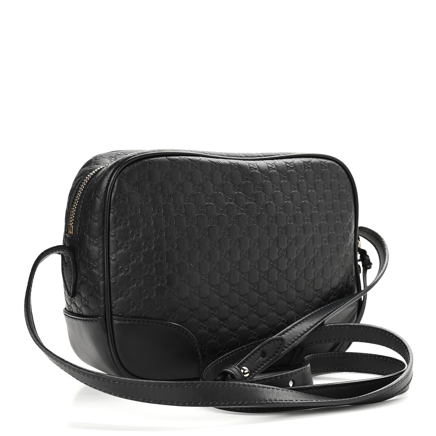 Gucci Microguccissima Mini Bree Messenger Bag Black 3 of 13