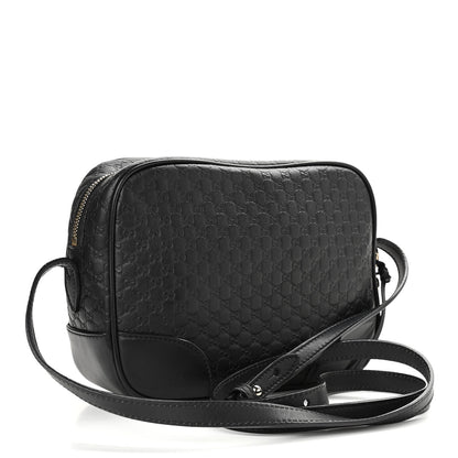Gucci Microguccissima Mini Bree Messenger Bag Black 3 of 13