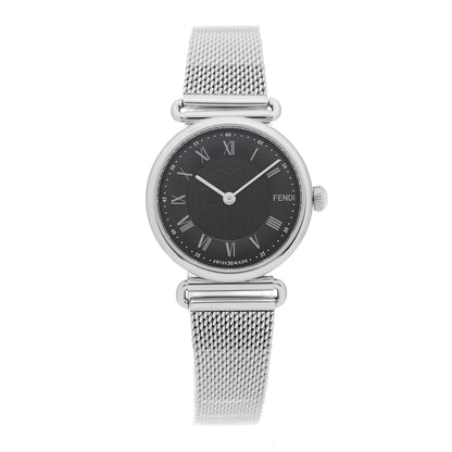 Fendi Stainless Steel 29mm Palazzo Quartz Watch Black 1 of 5