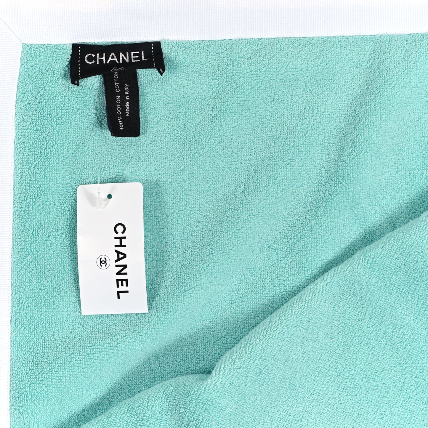 Cotton Coco Cuba Beach Towel Turquoise