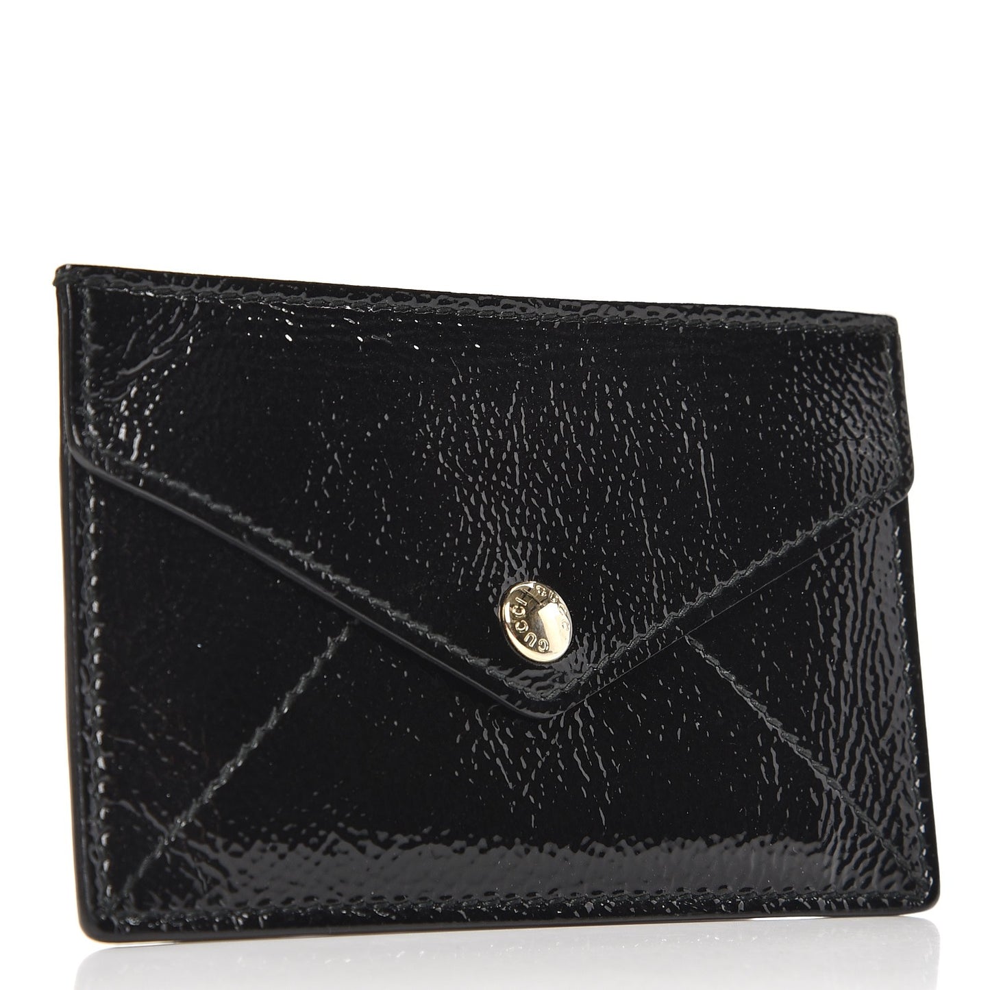Patent Soho Envelope Card Case Black