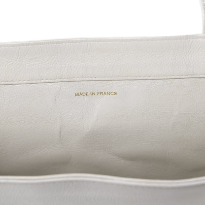 Chanel Caviar CC Tote White 8 of 16