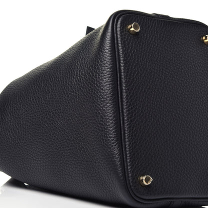 Hermes Taurillon Clemence Picotin Lock 18 PM Black 7 of 8