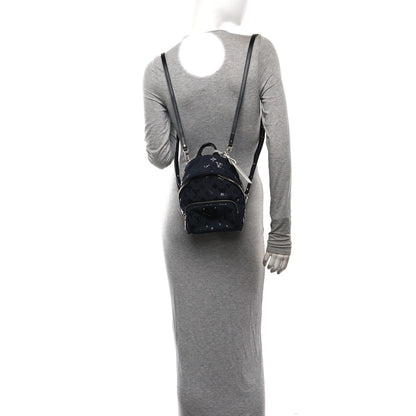Louis Vuitton Nylon Monogram Palm Springs Mini Polar Night 2 of 9