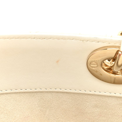 Christian Dior Lambskin Cannage Small Lady D-Joy Latte 12 of 19