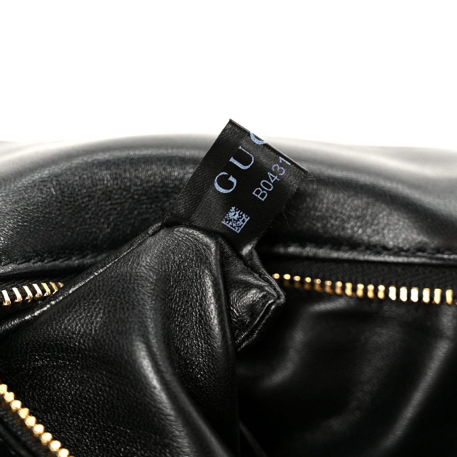 Gucci Lambskin Small GG Milano Top Handle Shoulder Bag Black 7 of 11