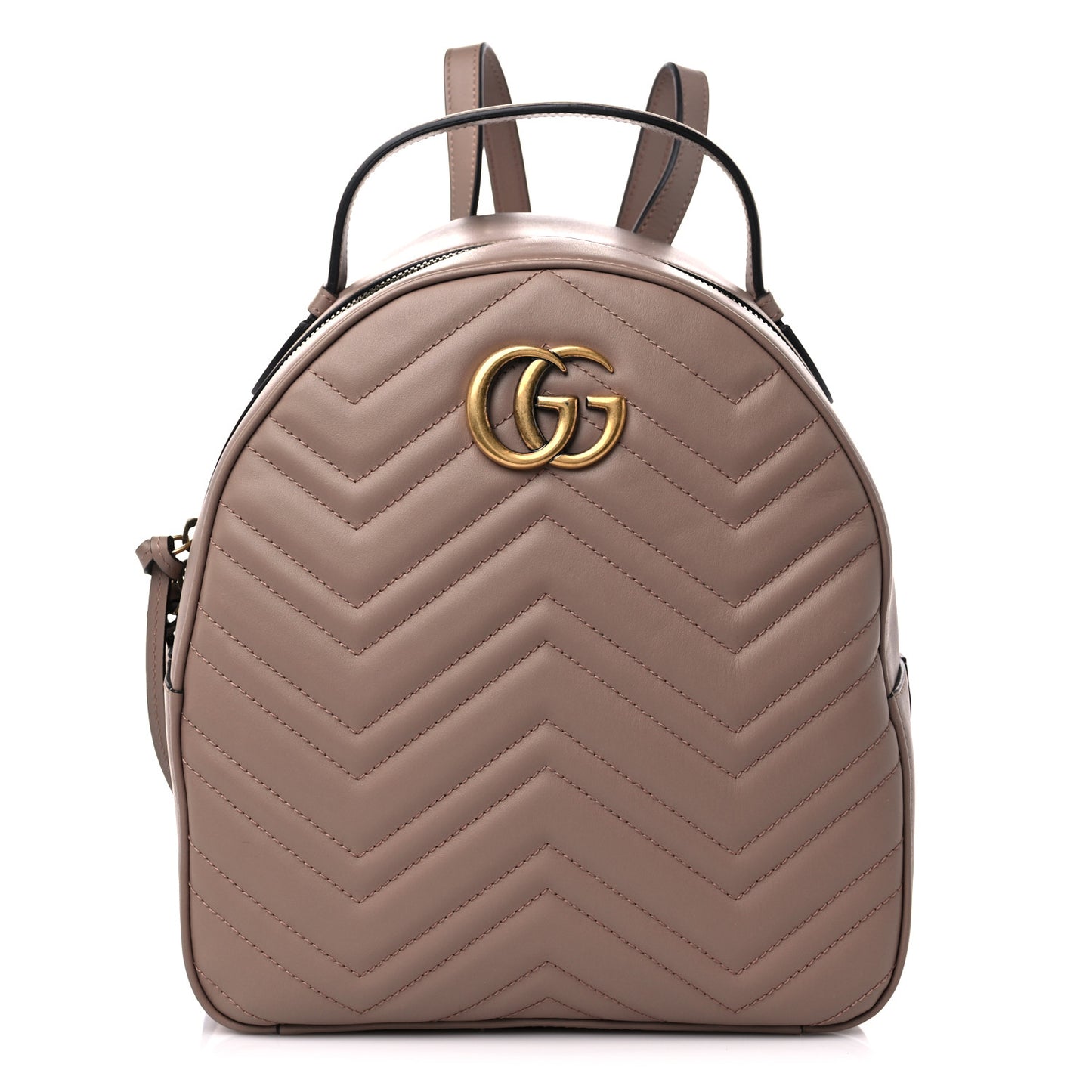 Calfskin Matelasse GG Marmont Backpack Porcelain Rose