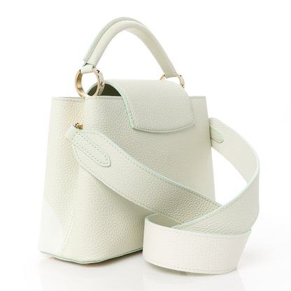 Louis Vuitton Taurillon Monogram Flower Capucines BB Jade 3 of 9