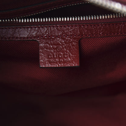 Gucci Fluffy Calfskin Morpheus Convertible Backpack Red 5 of 8