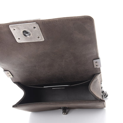Chanel Metallic Lizard Iridescent Calfskin Small Boy Flap Bronze 5 of 8