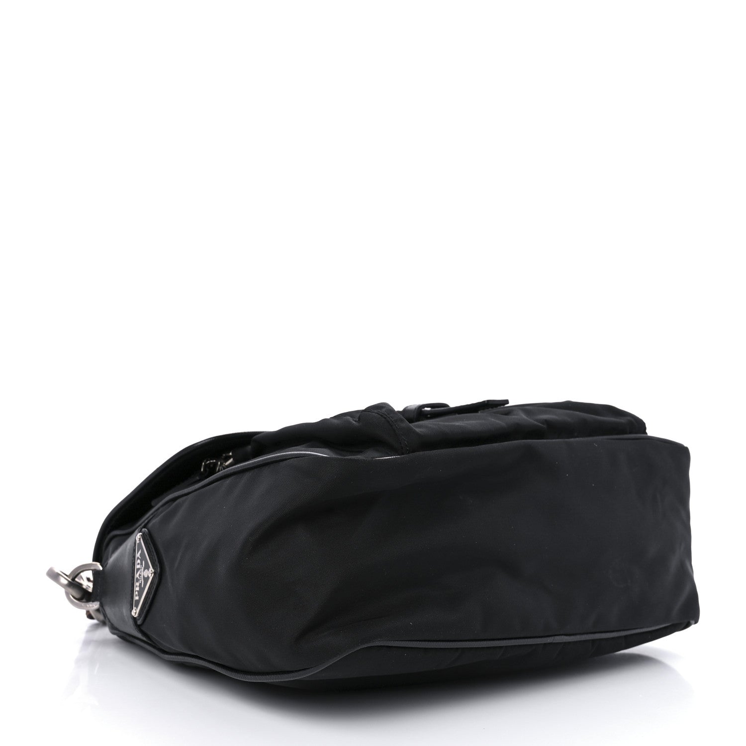 Prada Nylon Vela Shoulder Bag Black 3 of 9