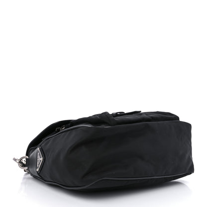 Prada Nylon Vela Shoulder Bag Black 3 of 9
