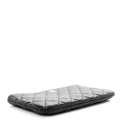 Chanel Caviar Quilted Cosmetic Case Black 4 of 8