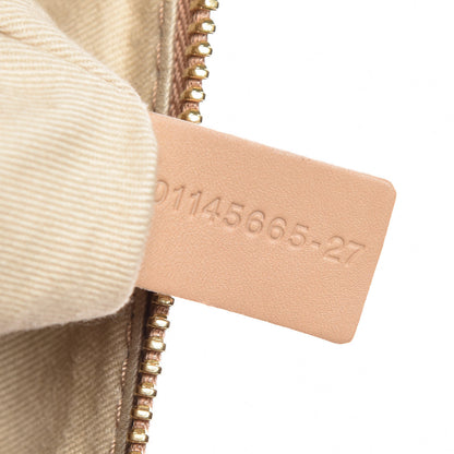 Chloe Calfskin Medium Marcie Metal Bar Trim Satchel Wet Sand 7 of 9