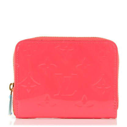 Louis Vuitton Vernis Zippy Coin Purse Rose Litchi 1 of 7