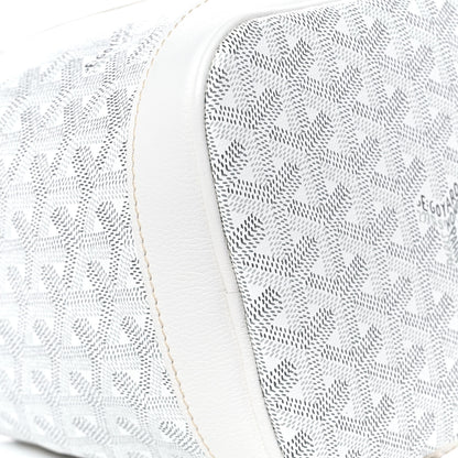Goyard Goyardine Petit Flot Bucket Bag PM White 7 of 8