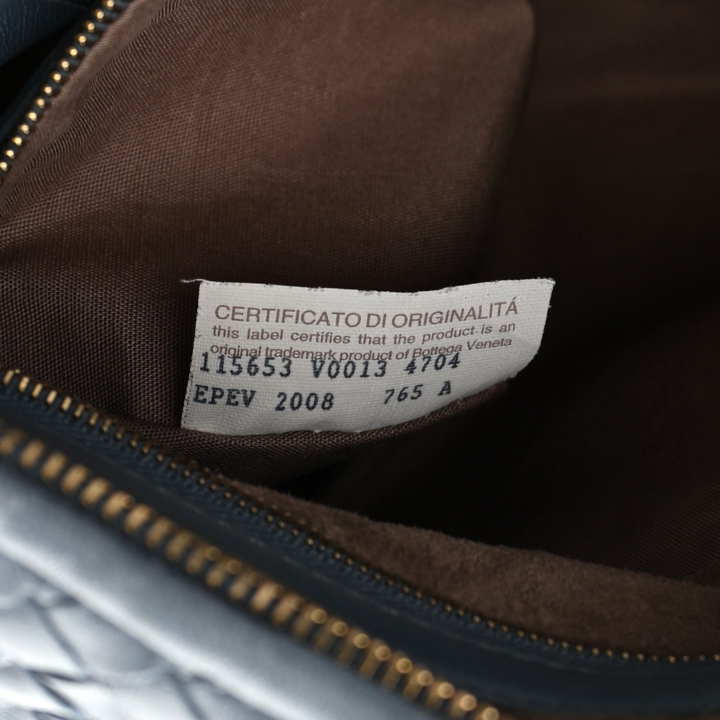 Nappa Intrecciato Medium Veneta Hobo Krim