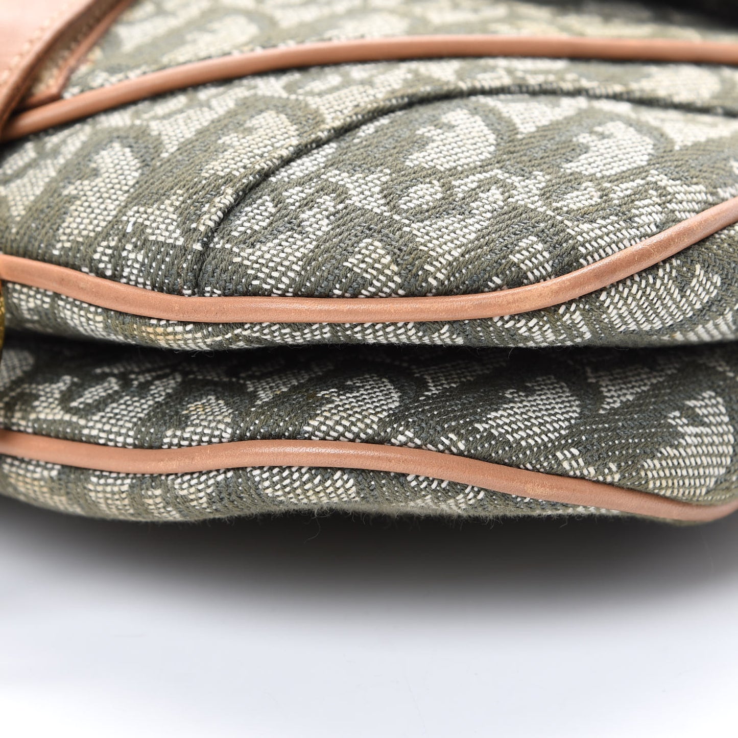 Monogram Double Saddle Bag Green