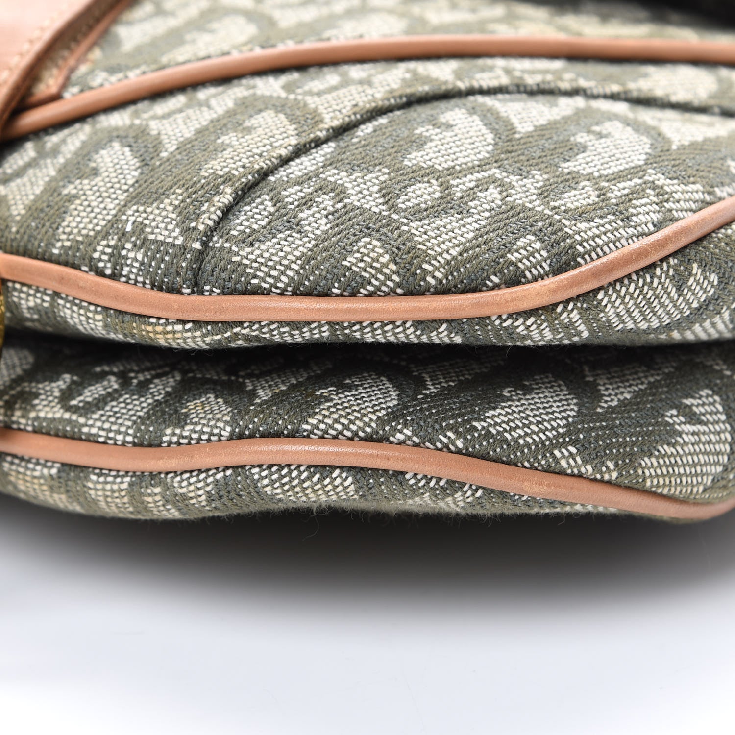 Christian Dior Monogram Double Saddle Bag Green 9 of 17