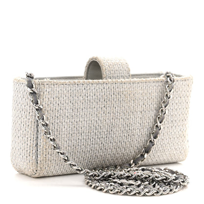 Chanel Canvas Deauville Phone Holder Crossbody 3 of 13