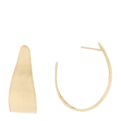 Marco Bicego 18K Yellow Gold Small Lunaria Drop Earrings 1 of 4