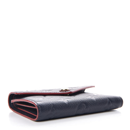 Louis Vuitton Empreinte Victorine Wallet Marine Rouge 4 of 8