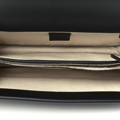 Gucci Pebbled Calfskin Small Dionysus Shoulder Bag Black 4 of 4