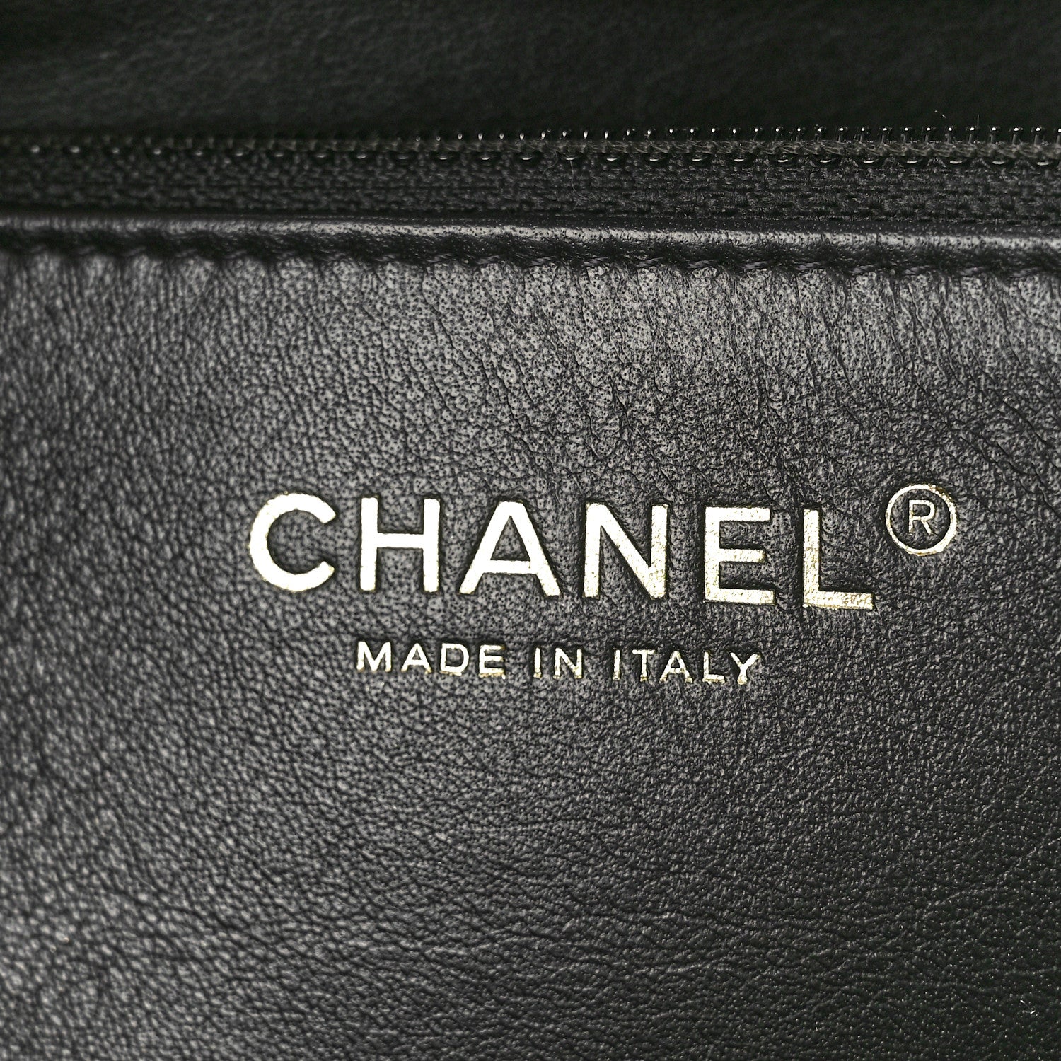 Chanel Caviar Quilted Large CC Shopping Tote Black 7 of 10