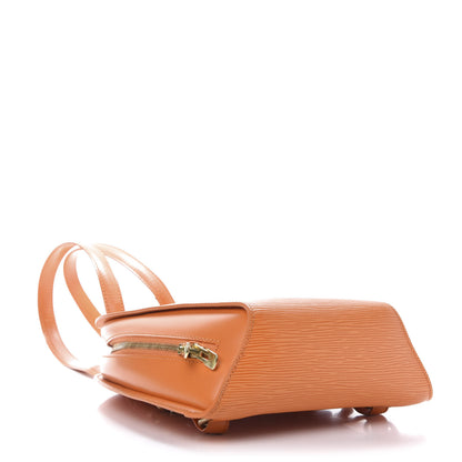Louis Vuitton Epi Mabillon Backpack Mandarin 3 of 13