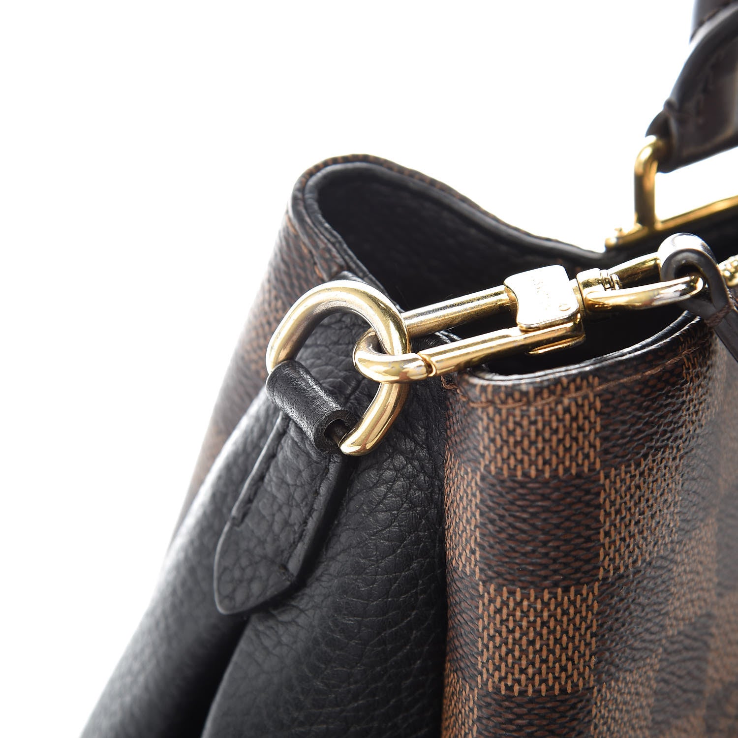 Louis Vuitton Damier Ebene Cuir Taurillon Brittany Black 16 of 20
