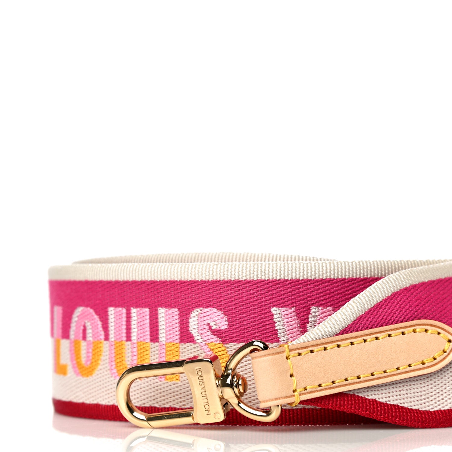 Louis Vuitton Jacquard Speedy Bandouliere 20 Shoulder Strap Fuchsia 2 of 6