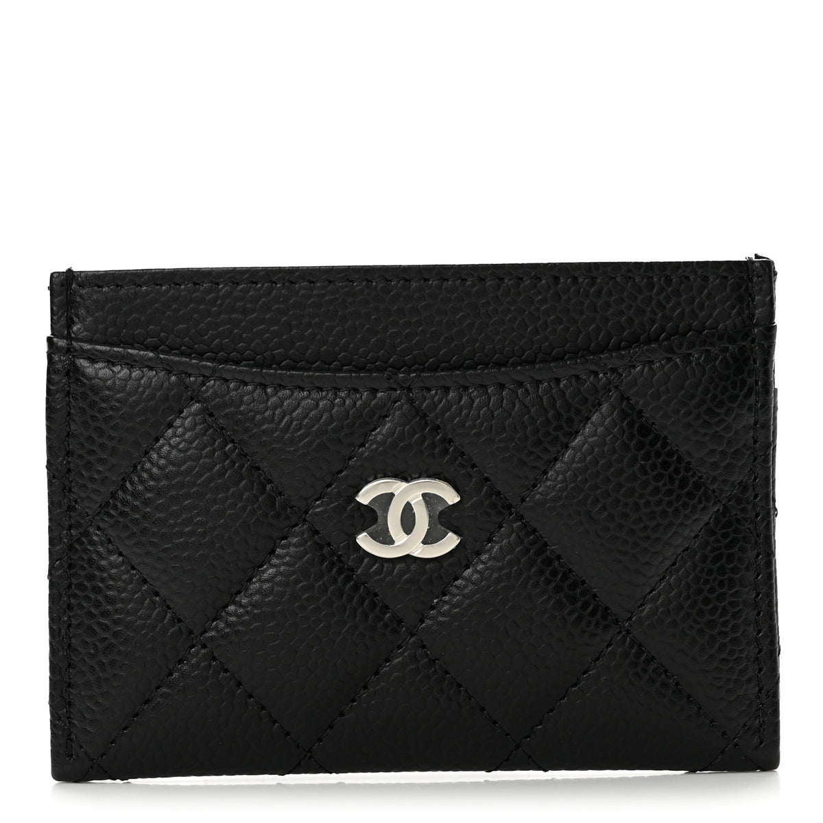 Chanel Caviar Quilted Card Holder Black 1 of 8