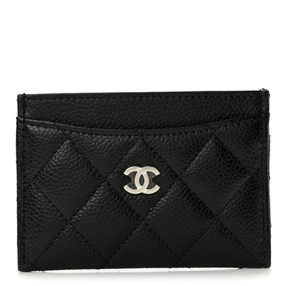 Chanel Caviar Quilted Card Holder Black 1 of 8