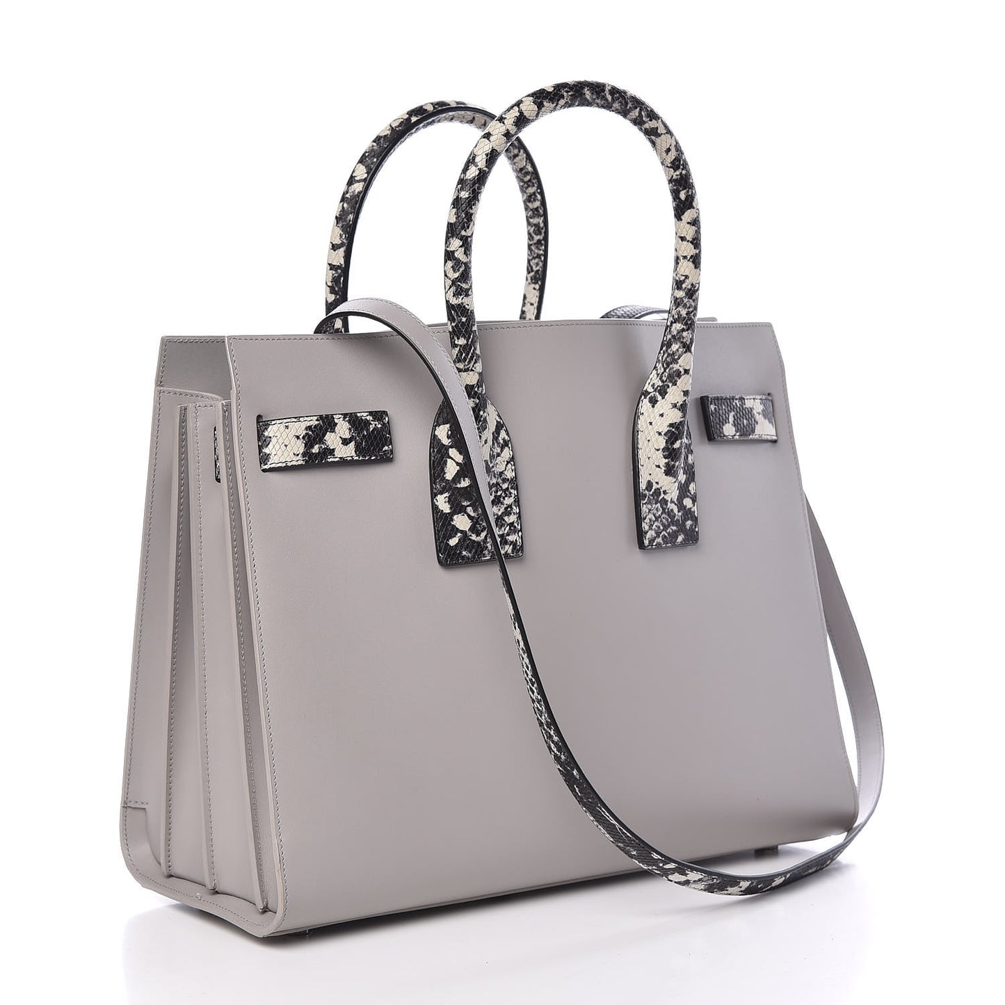 Calfskin Embossed Python Small Sac De Jour Souris