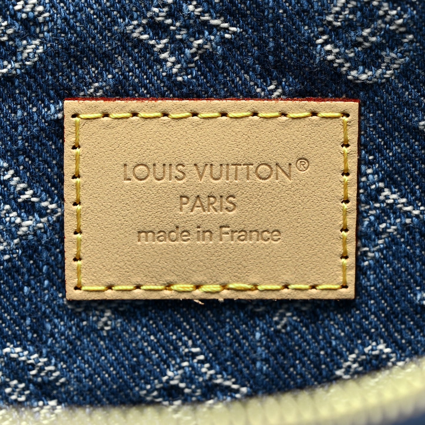 Denim Monogram Jacquard Neverfull MM GM Pochette Blue