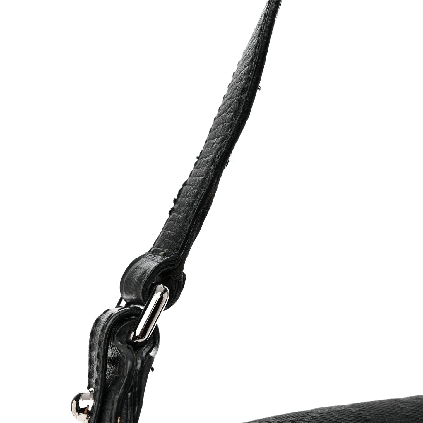 Monogram Horsebit Chain Flap Shoulder Bag Black