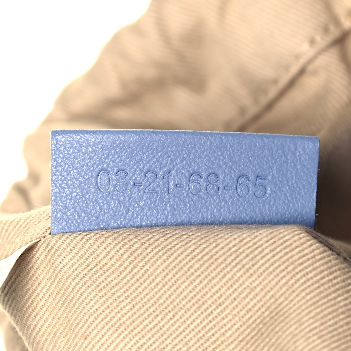 Raffia Calfskin Small Basket Gentle Blue