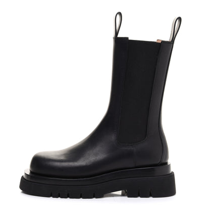 Bottega Veneta Calfskin The Lug Chelsea 55mm Boots 36 Black 1 of 9