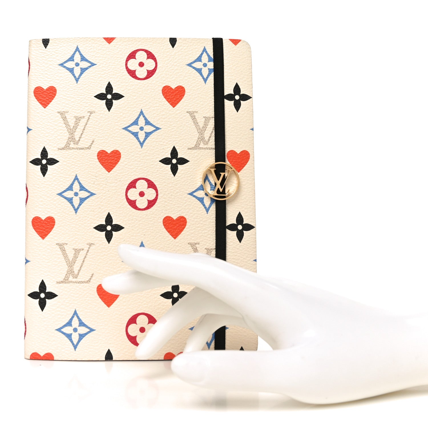 Louis Vuitton Game On Clemence Notebook MM White 2 of 6